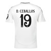 Real Madrid D. Ceballos 19 Hjemme 2024-25 - Herre Fotballdrakt